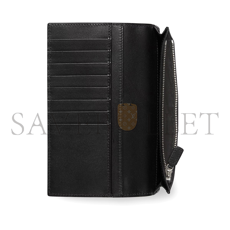 GUCCI GG EMBLEM LONG WALLET ‎850178 (19*10*2cm)